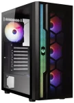 BitFenix Apollo černá / Skříň / ATX / 3x USB 3.0 + USB 2.0 / 4x 120mm ARGB / tvrzené sklo / bez zdroje (BFC-APL-300-KKGXP-4A)