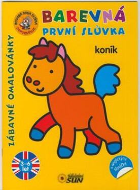 Koník Barevná první slůvka anglickými slovíčky