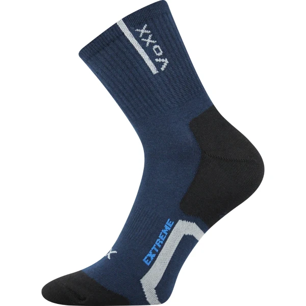 VOXX Ponožky sportovní slabé JOSEF se stříbrem TMAVĚ MODRÉ 39-42 101310