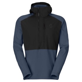 SCOTT Hoody M's Defined Mid Pullover, Black/Dusk Blue (vzorek) velikost: M