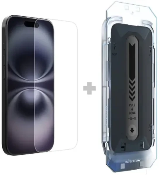 Nillkin Tvrzené Sklo 0.2mm H+ PRO 2.5D pro Apple iPhone 16 (s aplikátorem) (57983122947)