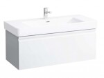 Laufen - Pro S Umyvadlová skříňka, 101x45x39 cm, 1 zásuvka, lesklá bílá H4835520964751