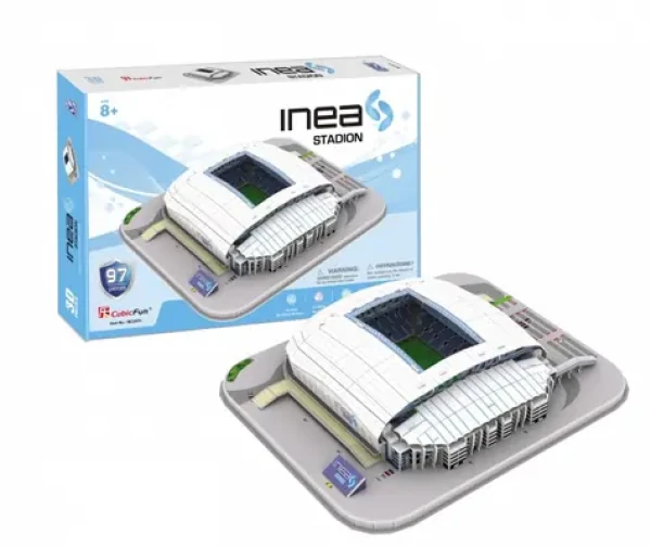 CubicFun 3D puzzle INEA stadion v Poznani 97 ks
