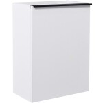 CERANO - Umyvadlová skříňka pro WC Zola - bílá matná - 39,5x52,5x23,5 CER-670756