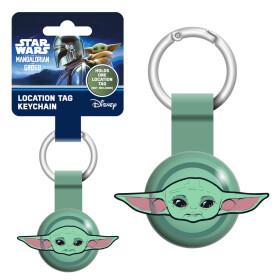 Mandalorian a Grogu klíčenka na lokátor - EPEE