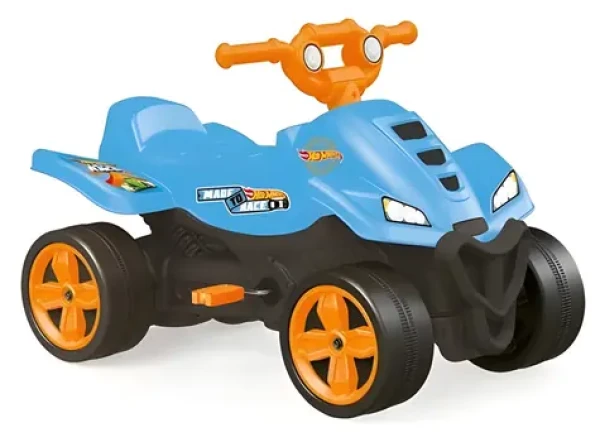 DOLU Šlapací čtyřkolka Hot Wheels modrá