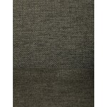 Židle jídelní, zelená látka a tmavě šedá látka v dekoru vintage kůže, černý kov, otočná P90°+ L90° s vratným mechanismem