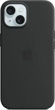 Apple Silikonové s MagSafe iPhone 15, černé MT0J3ZM/A