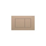 GEBERIT - Sigma40 Ovládání splachování, easy to clean, kartáčované červené zlato 115.629.QB.1