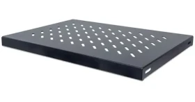 Intellinet rack police černá / Rack police / 19" / 1U / hloubka 345 mm / nosnost 50 kg (712521)
