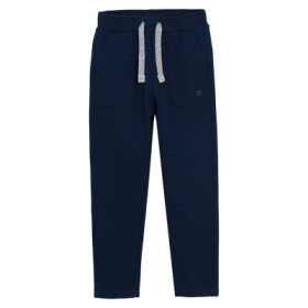 Zateplené sportovní kalhoty- modré - 98 NAVY BLUE