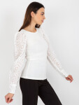 Dámská halenka TW BZ OB 046.62P bílá - FPrice ecri(krémová) XL