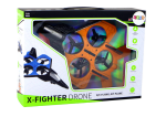 Mamido Stíhací letadlo X fighter drone na dálkové ovládání RC oranžové