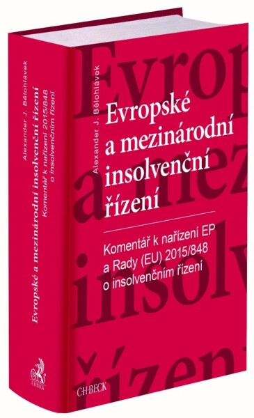 Evropské a mezinárodní insolvenční řízení