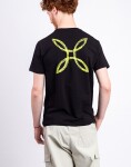Tričko Montura Pencil Logo T-Shirt 9047 BLACK/VERDE LIME