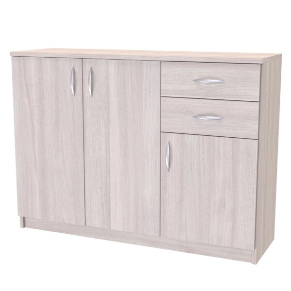 Nábytek Mikulík Komoda program sektor č.16 - hl. 34,5 cm ROZMĚR: (š x h x v): 110 x 34,5 x 80 cm