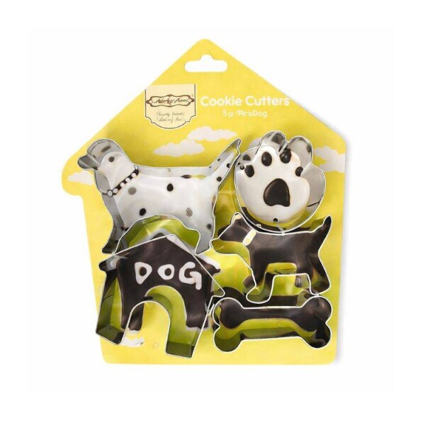 Dortisimo Sada vykrajovátek s psím motivem (5 ks)