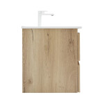 Koupelnová skříňka 2 zásuvková s umyvadlem SAT B-Way 59x50x45 cm dub mat BWAY260OAKU4B2 BWAY260OAKU4B2