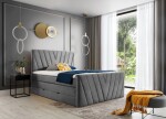 Boxspring Candice Rozměr: 140 x 200 cm, látka: Velvetmat 24