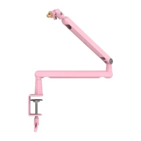 FIFINE BM88 růžová / Stolní stojan pro mikrofon / kovový / C-svorka / délka ramene 706 mm (BM88 Pink)