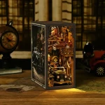 2Kids Toys 3D skládačka Zarážka na knihy Miniatura domečku Vintage auta