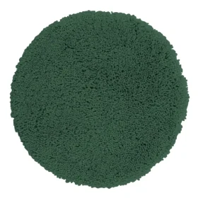 SPIRELLA Koupelnová předložka HIGHLAND kulatá tmavě zelená / mikrovlákno / průměr 60 cm