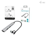 I-tec USB-A/USB-C Metal Hub / Hub USB / 1× USB-C 3.1 / 3× USB 2.0 (CAHUBMETALMINI4)