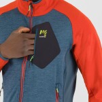 KARPOS M Odle Fleece, Stargazer/Fiery Red velikost: XXL