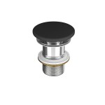 CERSANIT - MODUO KERAMICKÁ ZÁTKA PRO UMYVADLA BEZ PŘETEKU ANTRACITOVÁ MATNÁ K116-109