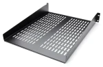 StarTech Police do racku 2U černá / Police do racku / 19" / nosnost 22,6 kg / hloubka 55,9 cm (CABSHELF22V)