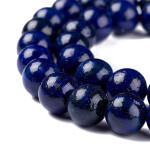 Přírodní lapis lazuli - ∅ 4 mm - 1 ks