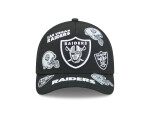 New Era Pánská kšiltovka Las Vegas Raiders NFL 9FORTY M-Crown A-Frame Trucker All Over