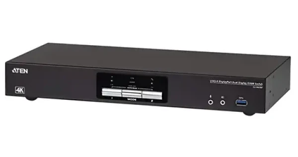 Aten CS1942DP / KVM přepínač / 2x DisplayPort / 4K / USB 3.0 hub / audio / 2:1 (CS1942DP)