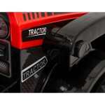 Mamido Dětský elektrický traktor G320 s radlicí červený