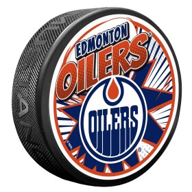 Mustang Puk Edmonton Oilers NHL Kaboom