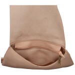 Stylový dámský koženkový kabelko-batoh Octavius, starorůžový