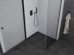 MEXEN/S - PRETORIA sprchový kout 90x70, transparent, černá 852-090-070-70-00
