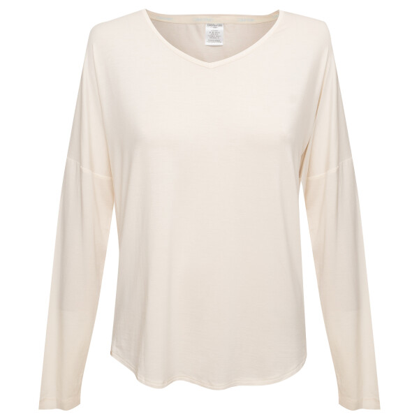 Dámské Tričko s dlouhým rukávem QS6143E - Calvin Klein L