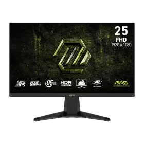 24.5" MSI MAG 255F X24 černá / IPS / FHD / 0.5ms / 1000.1 / 300cd-m2 / HDMI + DP / VESA (MAG 255F X24)