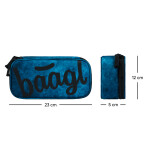 Školní batohový 3-dílný set BAAGL CORE - Ocean (batoh, penál, sáček)