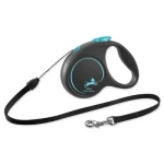 Flexi Black Design S lanko 5m černo-modré / Vodítko (FX-33333)