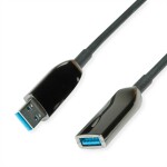 Delock USB 2.0 prodlužovací kabel plochý zahnutý [1x USB 2.0 zástrčka A - 1x USB 2.0 zásuvka A] 1.00 m černá oboustranně zapoji