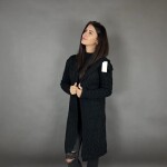 HOSH Jednobarevný kardigan BELLA Barva: Šedá