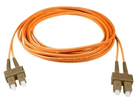 OEM SC-SC / Optický patch kabel / Duplex / 50/125 MM / 3 m / OM3 (1322)