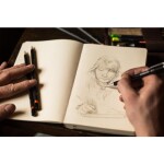 Derwent Precision tuhy 0,5 mm HB/2B + pryže