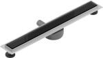MEXEN/S - Flat 360 MGB podlahový žlab 50 cm otočný černá sklo 1026050-40