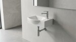 Umyvadlo SAT Brevis 40,5x28 cm otvor pro baterii vpravo SATBRE4028R SATBRE4028R