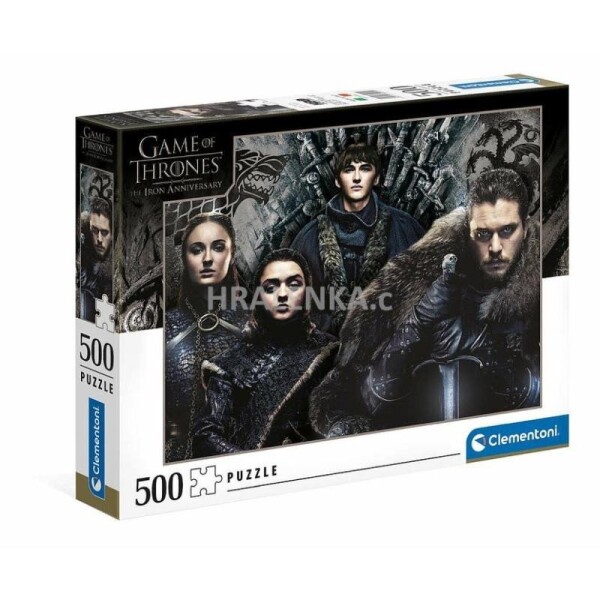 Clementoni Puzzle - Game of Thrones 500 dílků - Clementoni