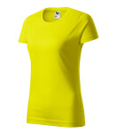 Basic tričko dámské citronová 2XL