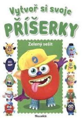 Vytvoř si svoje příšerky – Zelený sešit + samolepky